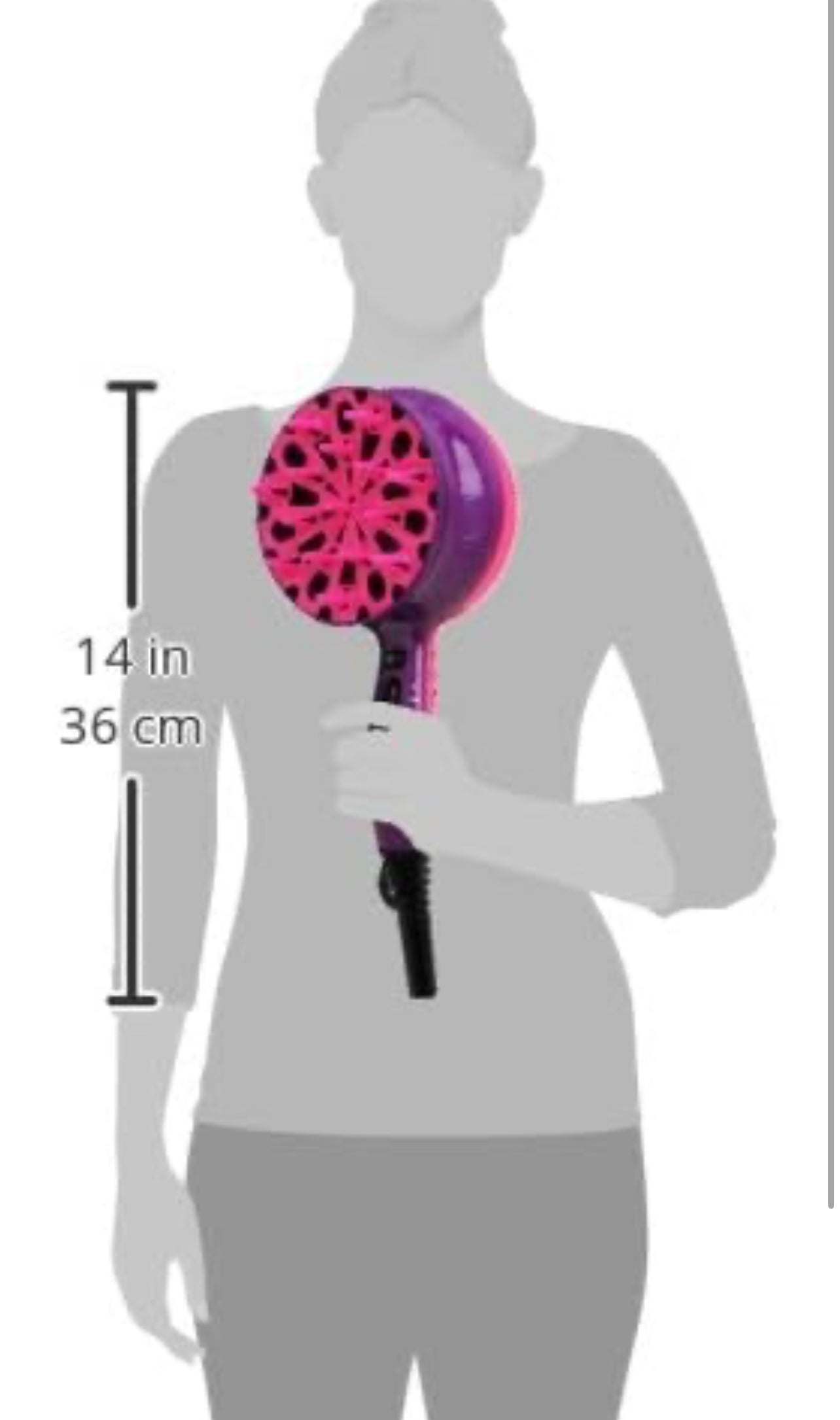 Bed Head Curls-in-Check 1875W Hair Diffuser Dryer Great for Curly Hair, Reduce Frizz & Static Diffuser Hair Dryer Enhances Natural Curl, Waves & Texture