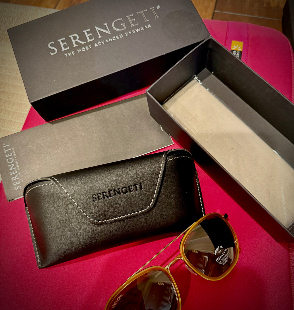 Serengeti Boron Ss525003 Light Gold - Orange Tortoise  555 Mm.  Brand New In Box