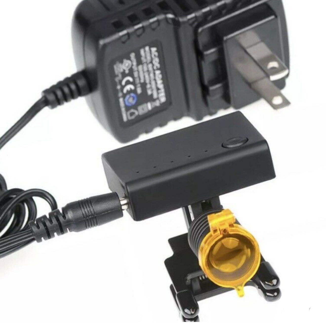 Dental Loupes Wireless Headlamp Optical Filter for Filling Curling Light