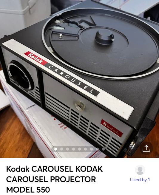 Kodak CAROUSEL KODAK CAROUSEL PROJECTOR MODEL 550