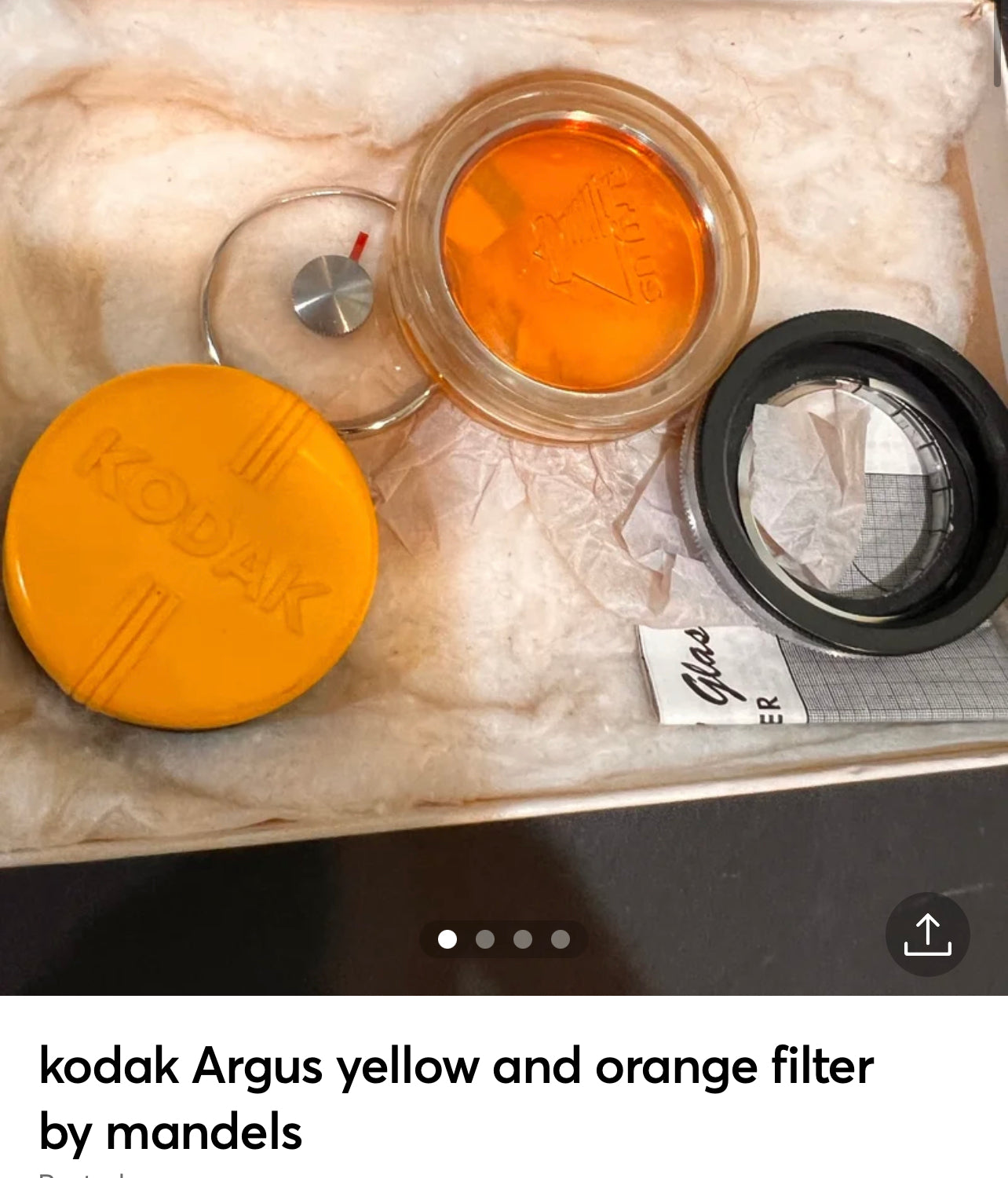 kodak Argus yellow and orange filter by mandels