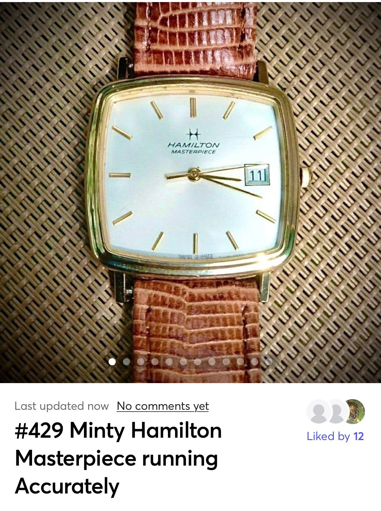 #429 Minty Hamilton Masterpiece running Accurately