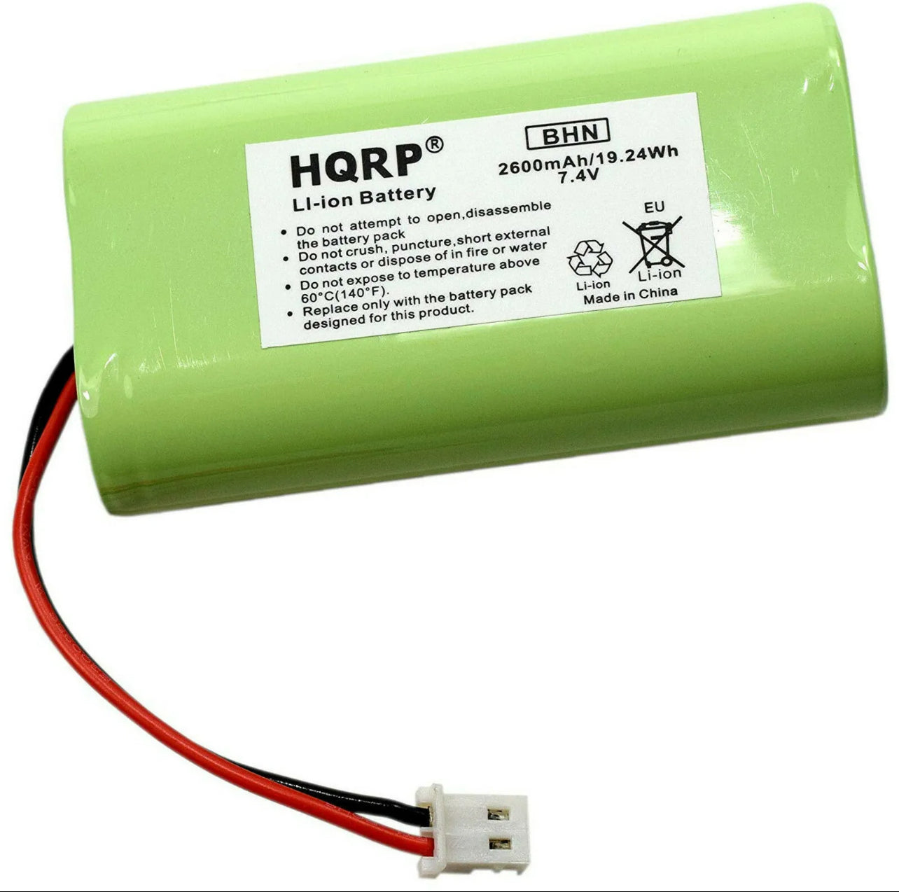 7.4V 2600mAh Replacement Battery for SurgiTel Eclipse EHL65 EHL-65 Battery Pack