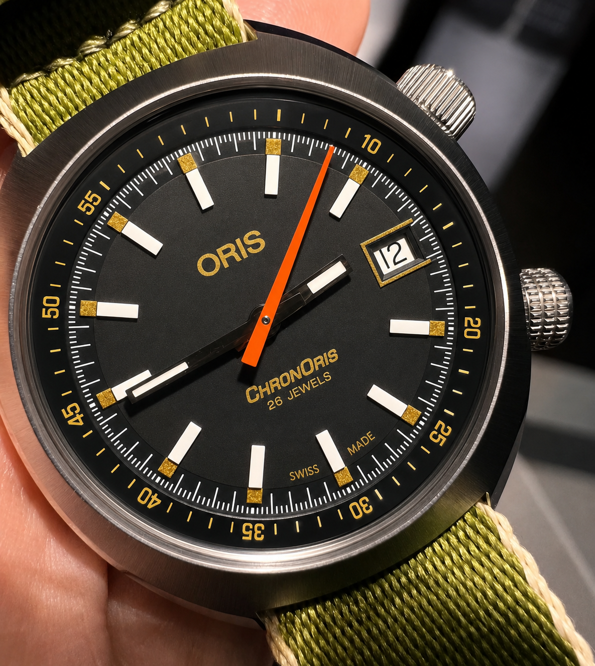 ORIS Chronoris Movember Edition 2019 – Calibre 733 – Full Set – Brand New – Ref. 01 733 7737 4034 inventory # 618