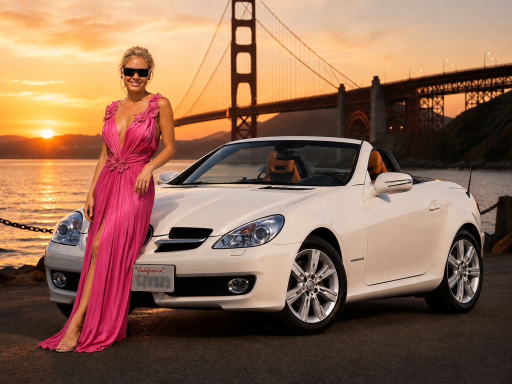 2009 Mercedes-Benz SLK 350 Roadster – Luxury Hardtop Convertible