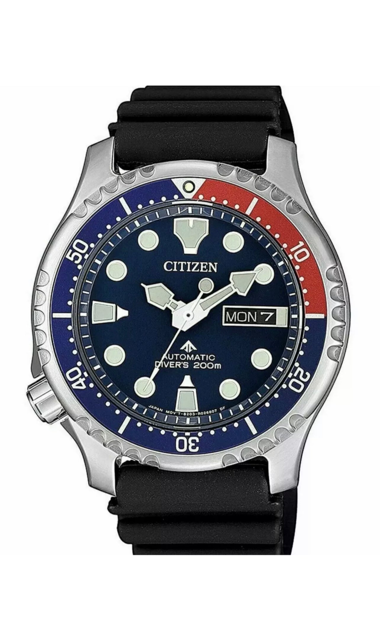 #382 Citizen Pepsi Bezel Promaster Diver Men's Automatic Watch NY0086- 16L Beautiful Elegant (Copy)