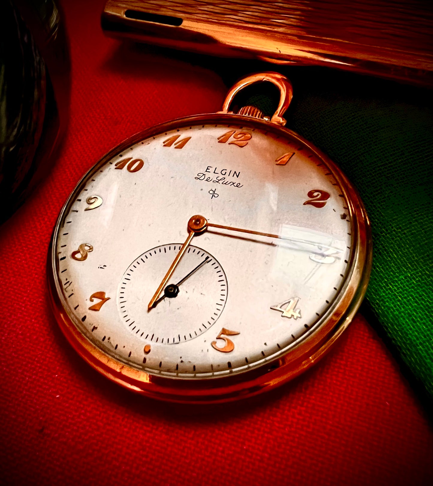 #97 /#359 Elgin 10 K Gold Filled Working Pocket Watch