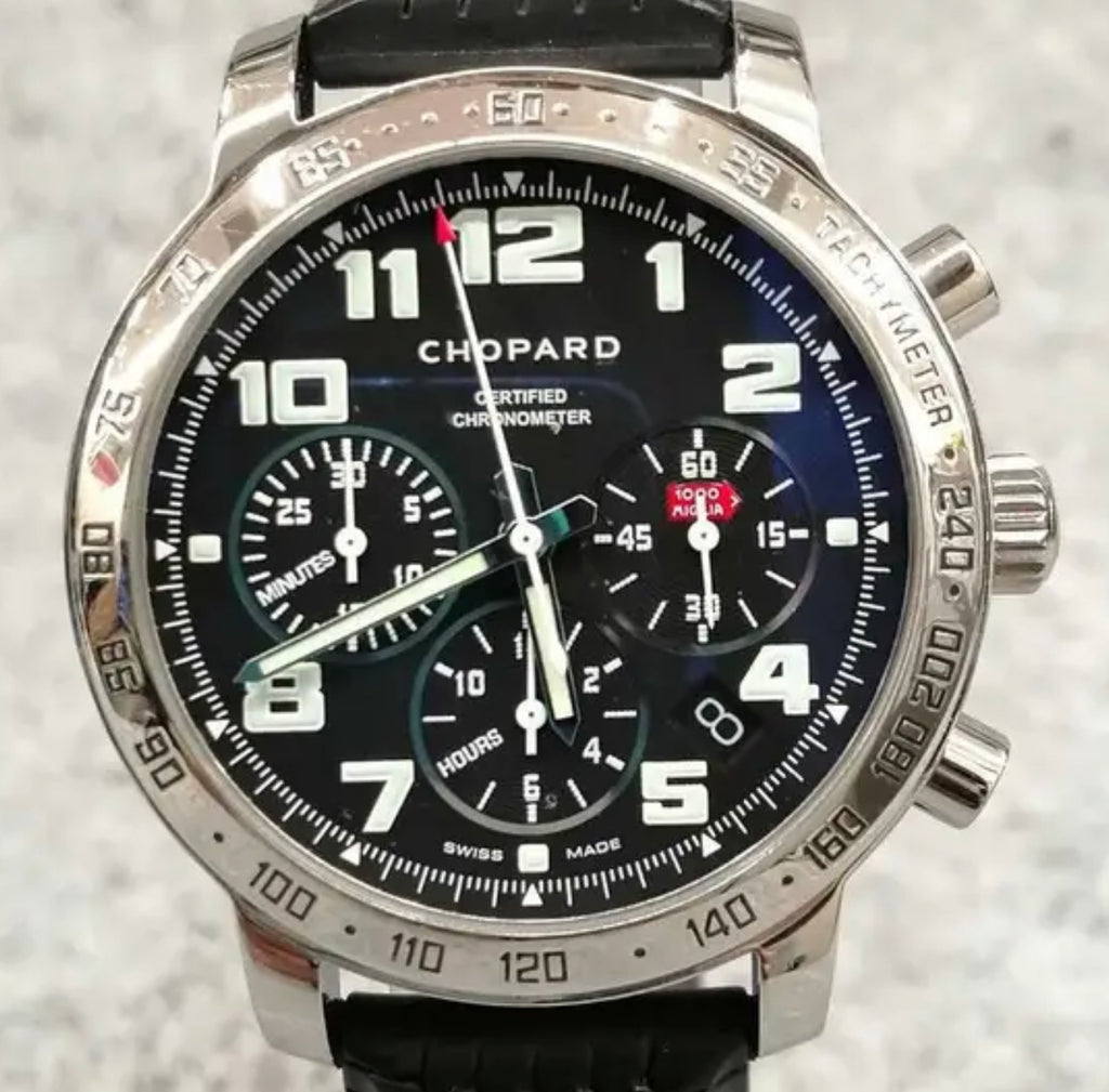 R#735 Chopard Mille Miglia Automatic Chronograph Chronometer Ref. 8920 Full Set Box Papers COSC Swiss Made