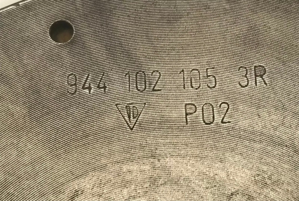 #001 1984 Porsche 944 Flywheel 944.102.105.3R