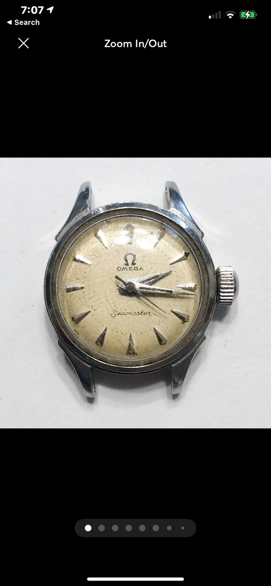 #957 Rare Highly Collectible Omega Seamaster Manual winding Ladies wrist watch Swiss Made Caliber 252 serial no 15804001 working