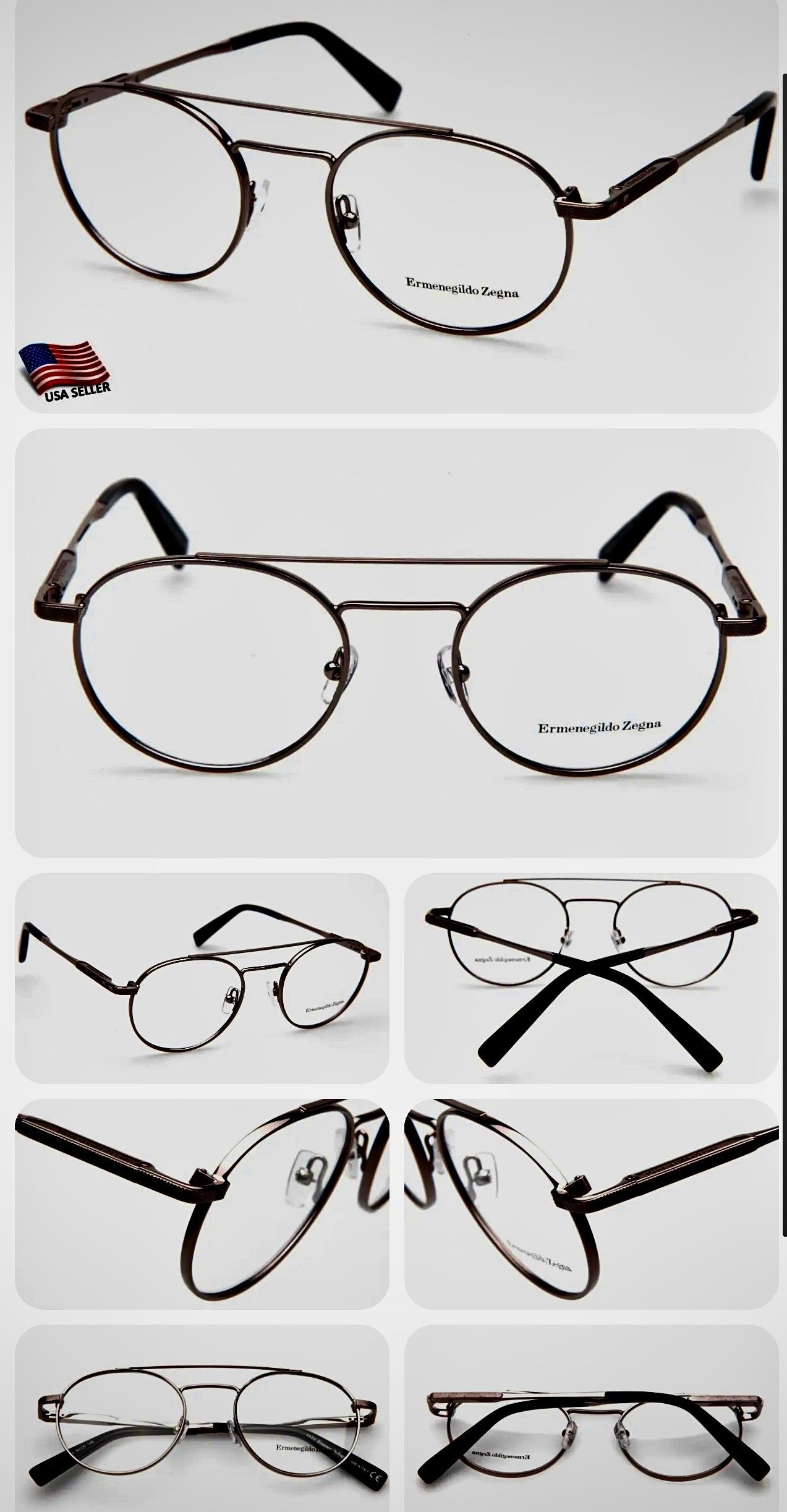 Eye Glasses Ermenegildo Zegna MADE IN TALY  EZ 5118-3_038 50-20 145