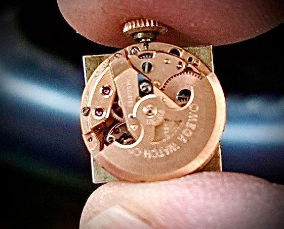 R#944 Omega ladymatic 17 jewels 14 Gold filled wrist watch