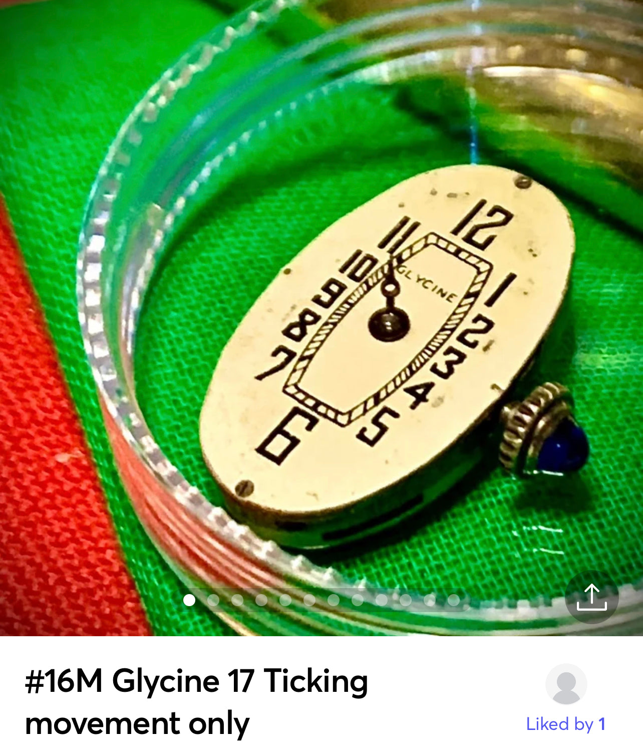 #16M Glycine 17 Ticking movement only