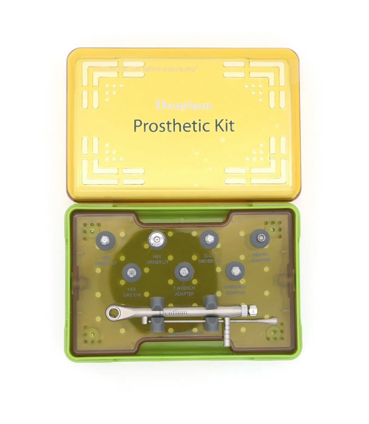 Dental Prosthetics Instrument kit XIP With Torque Wrench Drivers