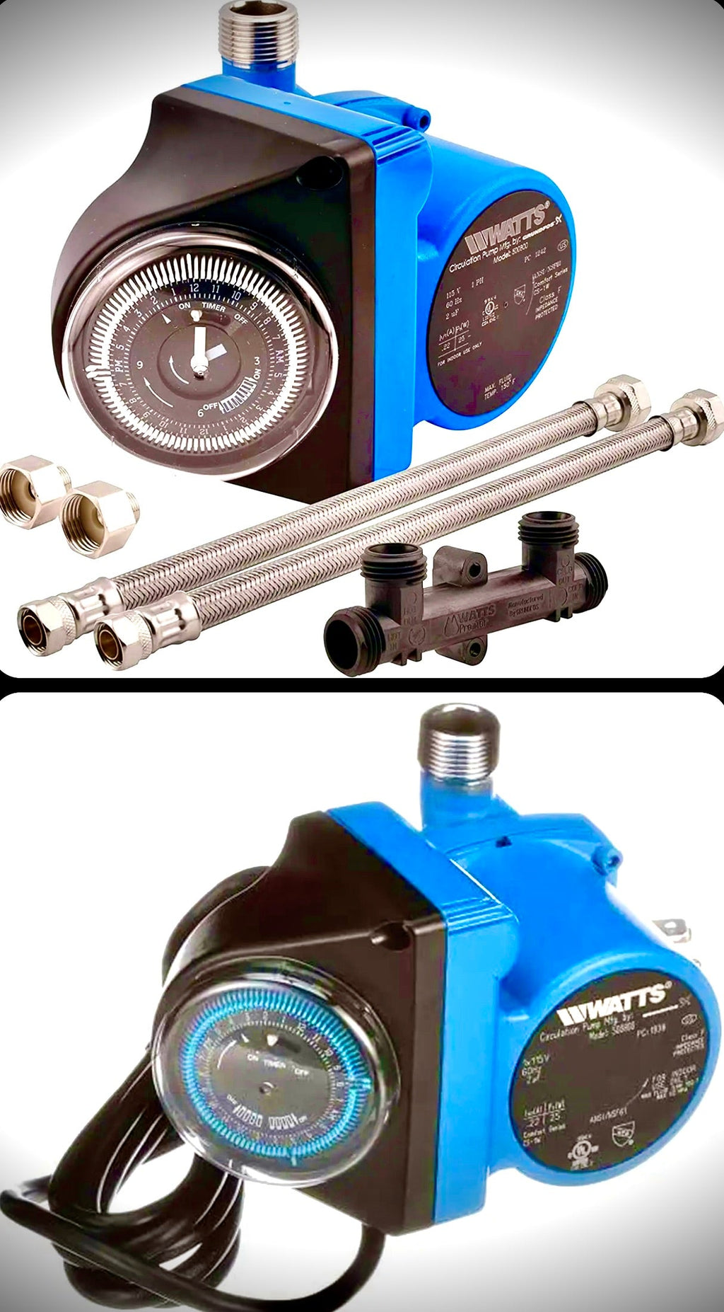 WATTS 500800 Hot Water Recirculating System With Built-InTimer