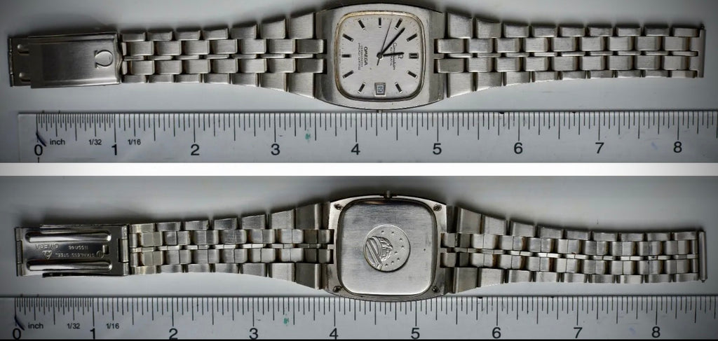 R#811 1969 OMEGA CONSTELLATION MEN TV WRISTWATCH Automatic Cal 1001 Ref 168.047 for REPAIR