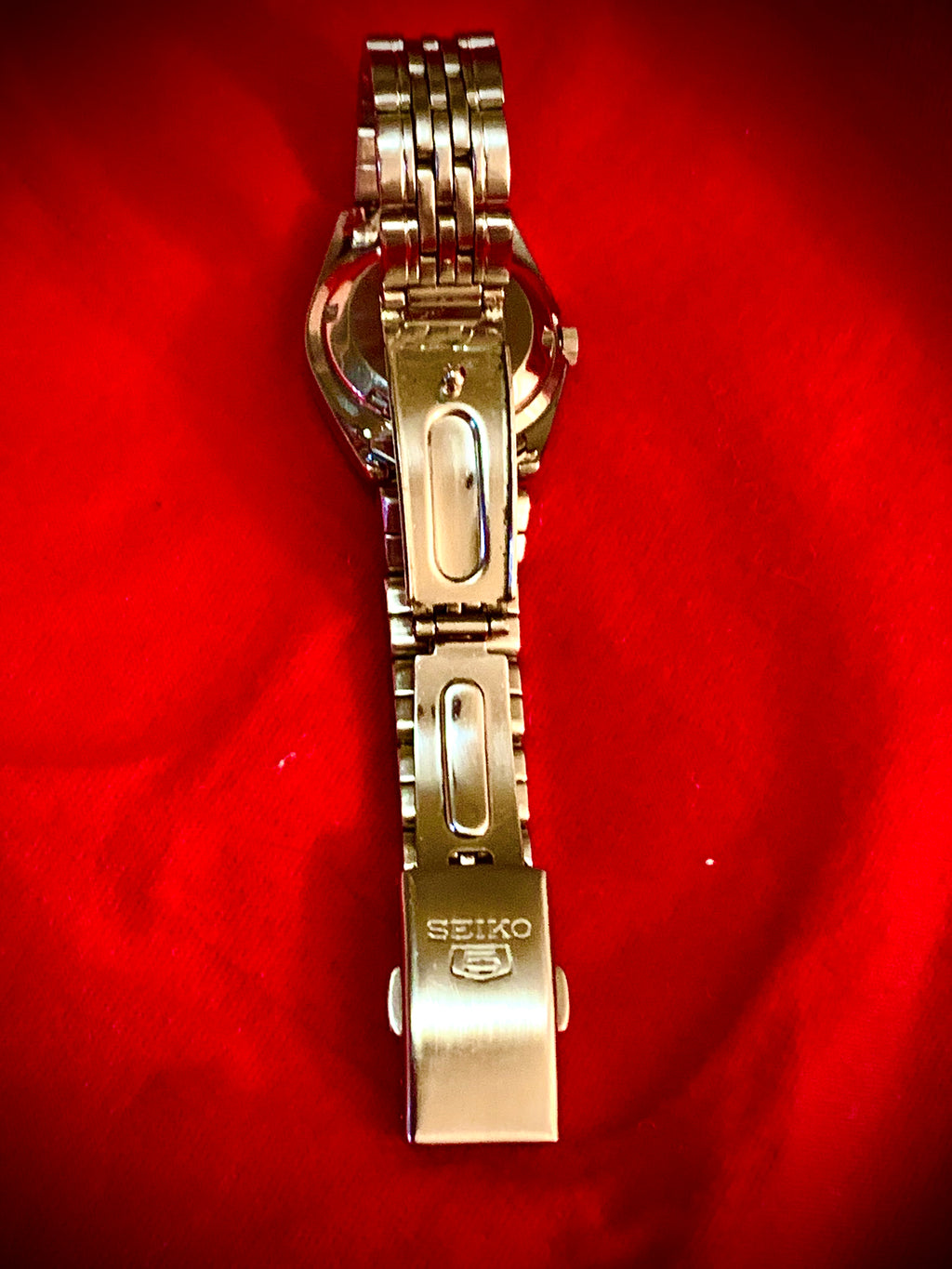 #901 Seiko 5 Ladies Stainless Steel Watch SYMA27K