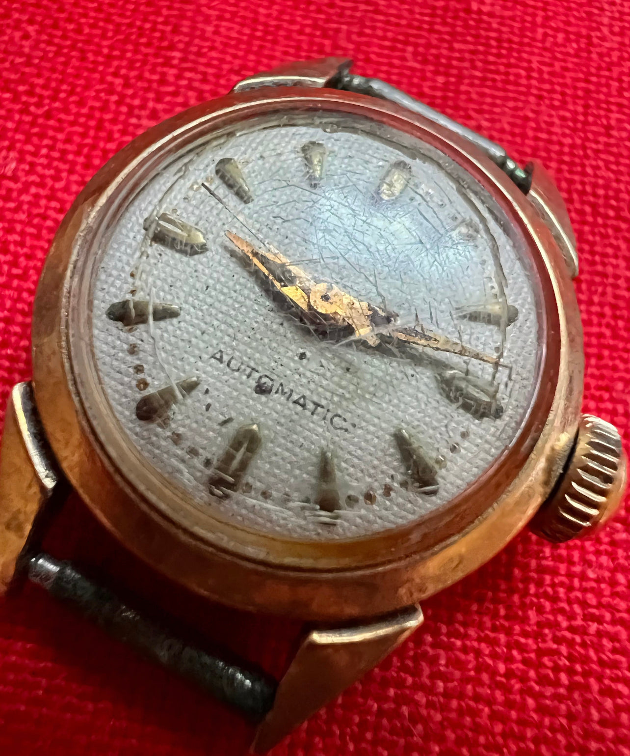 #480 Wittnauer Automatic ladies wrist watch 10K Gold filled