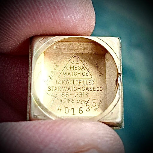 R#944 Omega ladymatic 17 jewels 14 Gold filled wrist watch