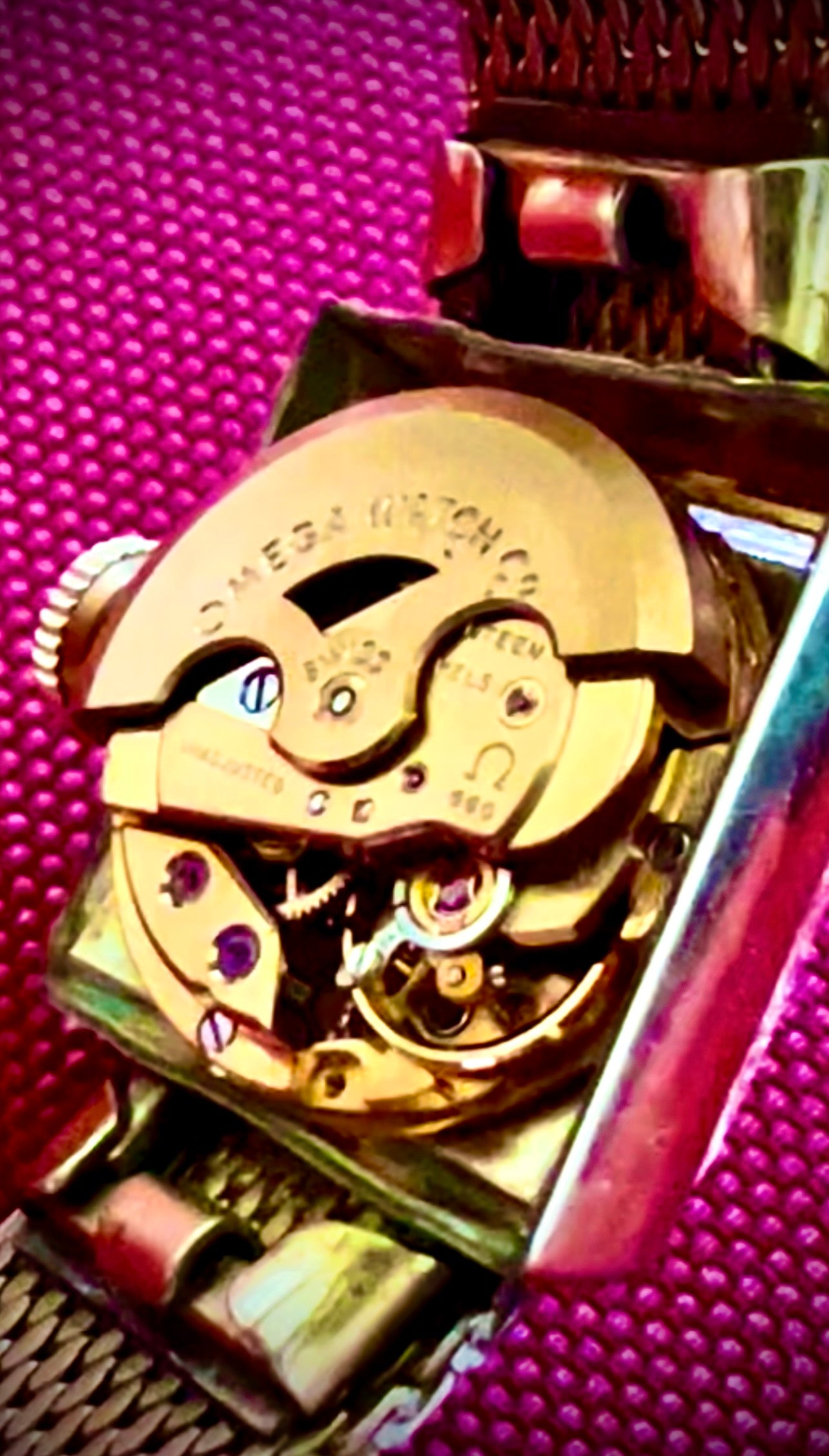 R#944 Omega ladymatic 17 jewels 14 Gold filled wrist watch