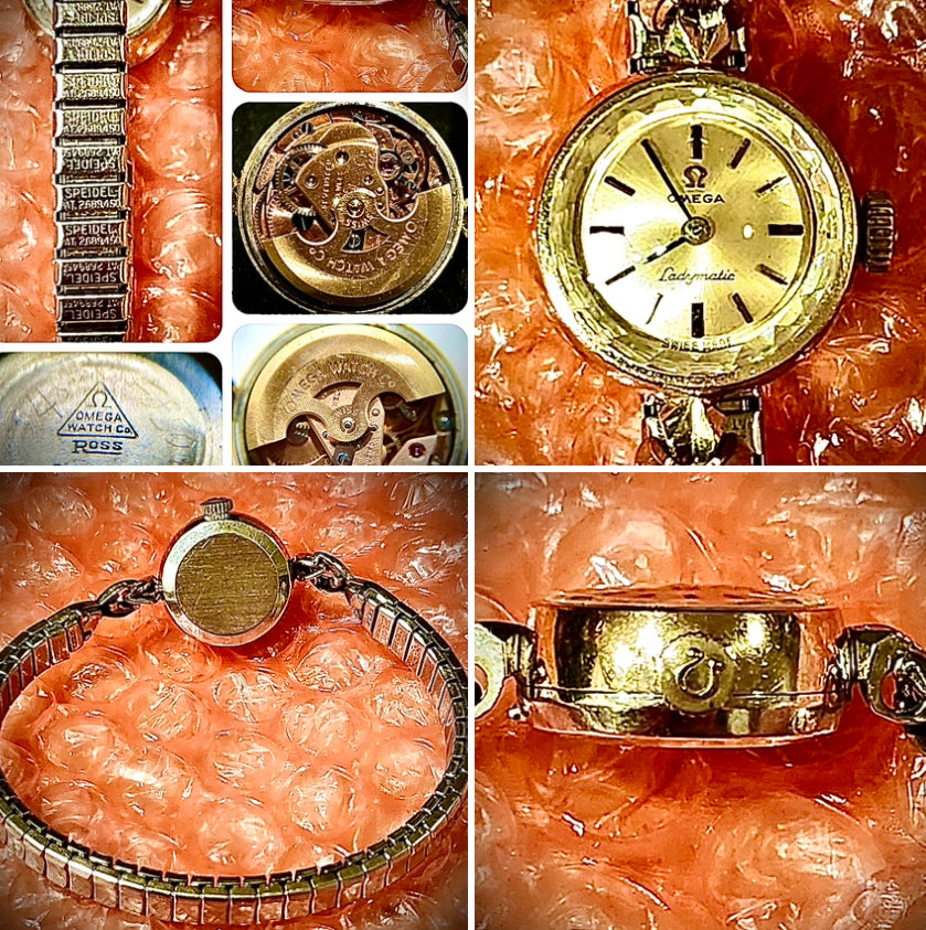 #834 Vintage Omega Ladies’s Cocktail Watch keeping accurate time