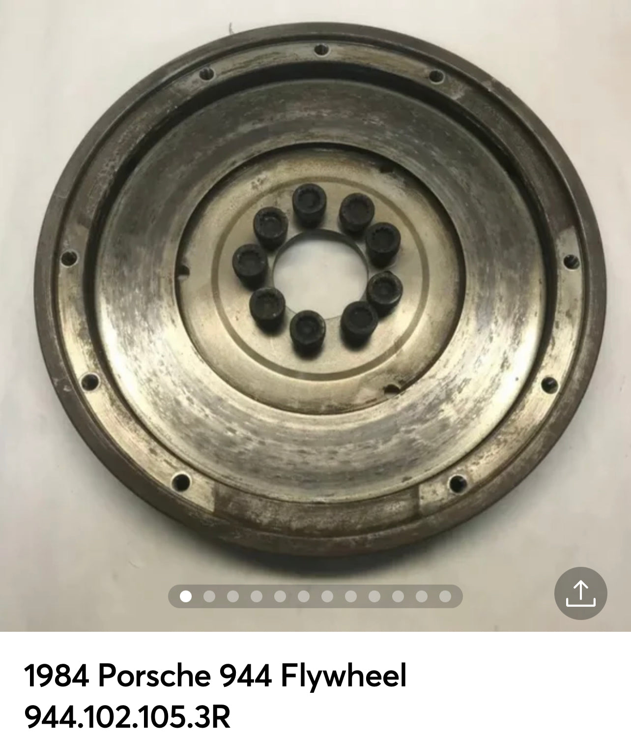 #001 1984 Porsche 944 Flywheel 944.102.105.3R