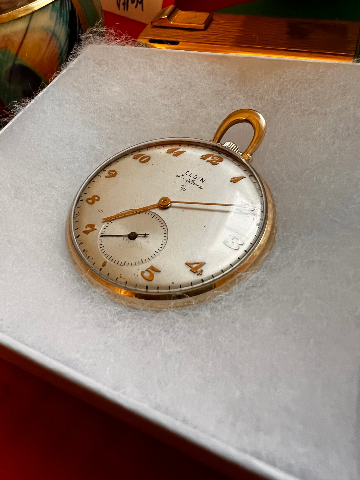 #97 /#359 Elgin 10 K Gold Filled Working Pocket Watch