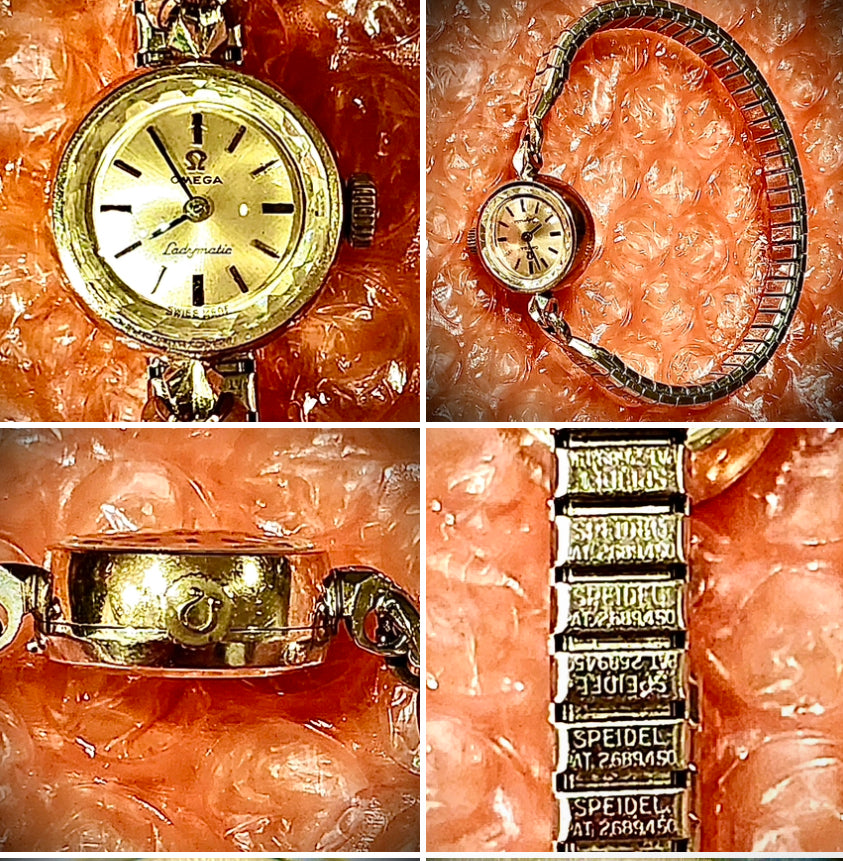 #834 Vintage Omega Ladies’s Cocktail Watch keeping accurate time