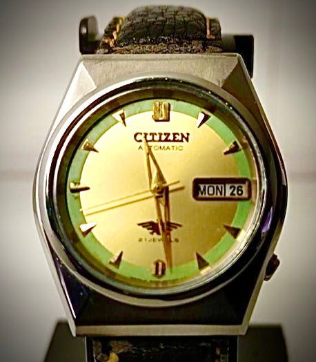 #142-A Vintage WRISTWATCH CITIZEN Automatic 21 Jewels Japan ORIGINAL Watch