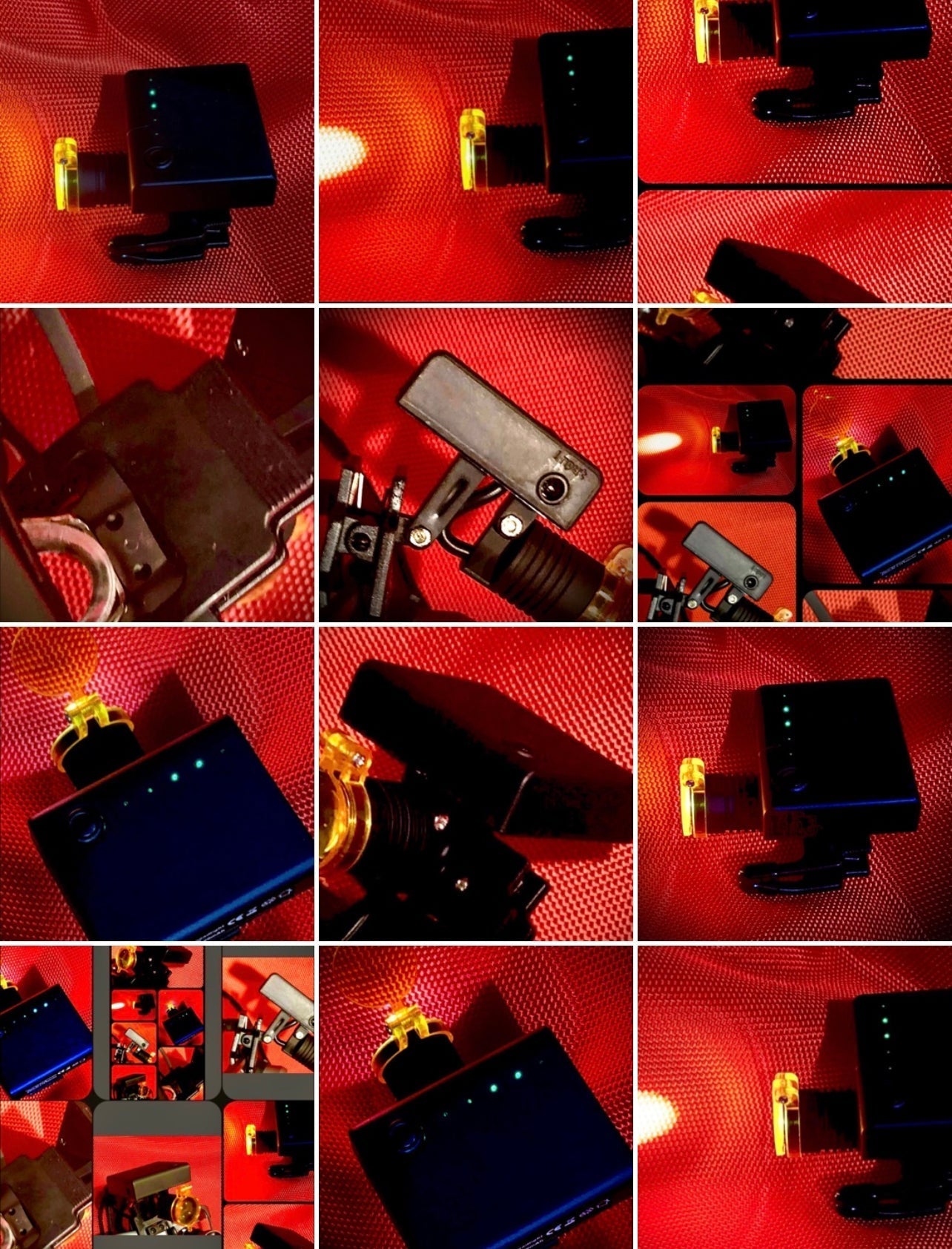 1 X Loaner Dental Loupes Wireless LED light System With Orange Filter, Charger and Carry Case Lightweight For DDS