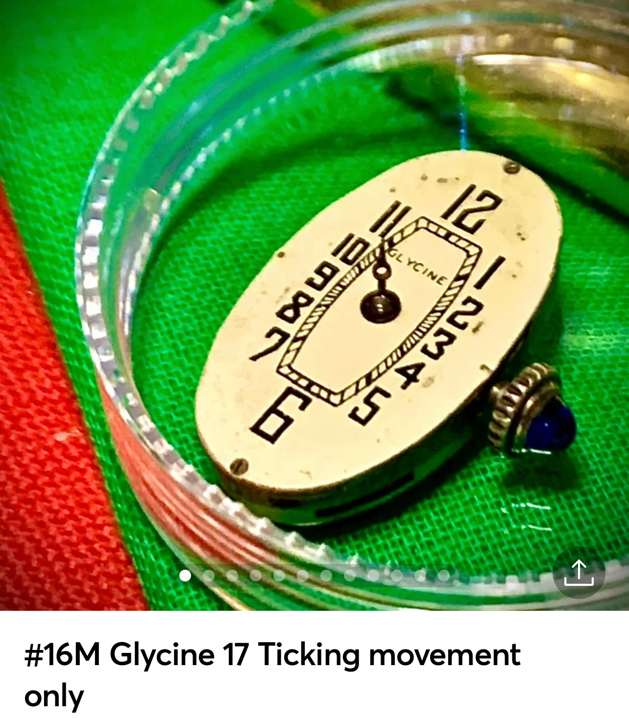 #16M Glycine 17 Ticking movement only