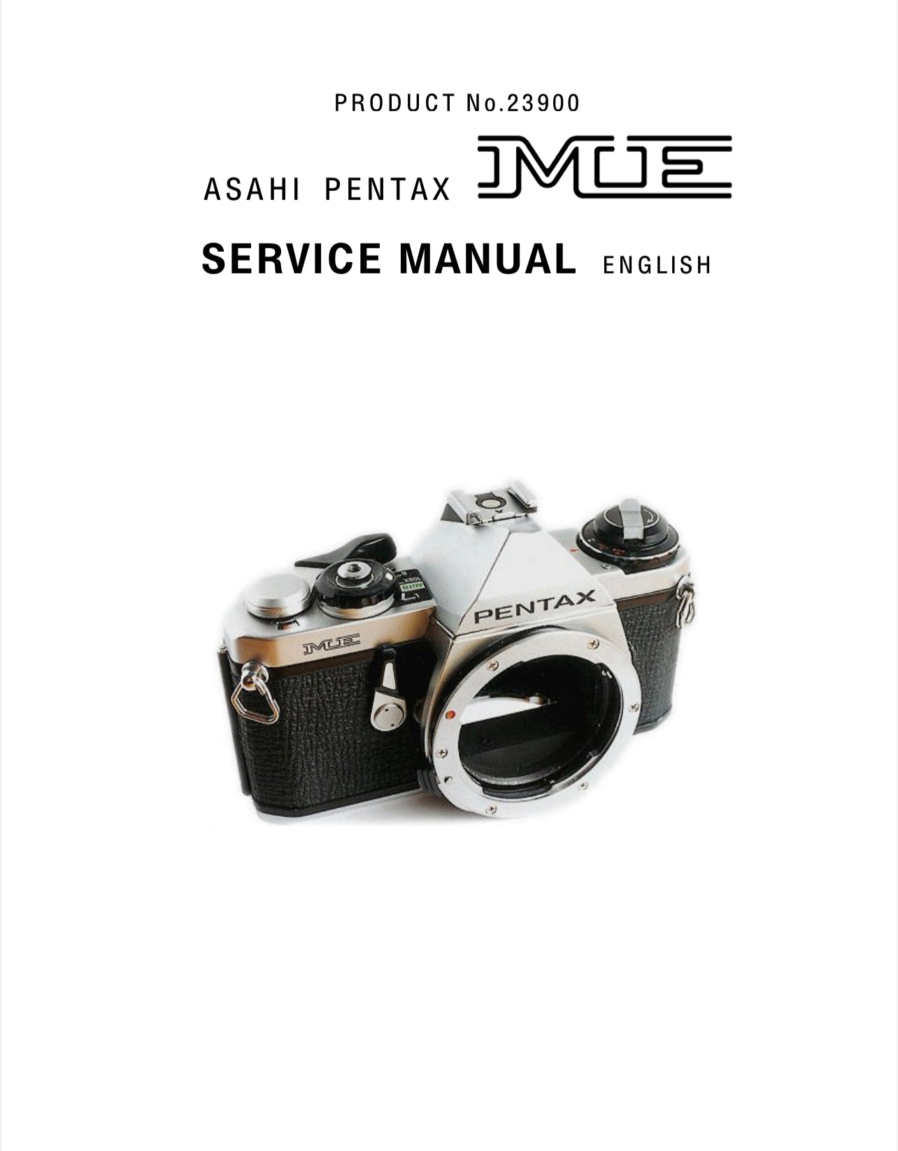 Pentax ME Super SLR 35mm Film Camera Service Manual