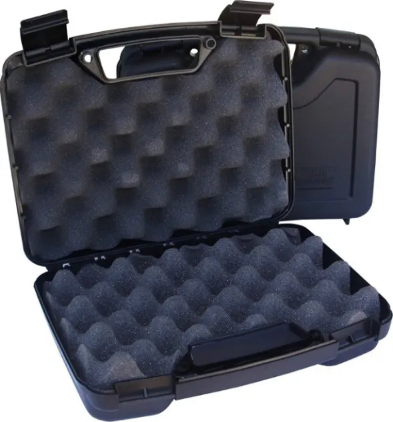 Pistol Handgun Gun Revolver Hard Case Bag Safety Storage Box Lockable Foam Carry