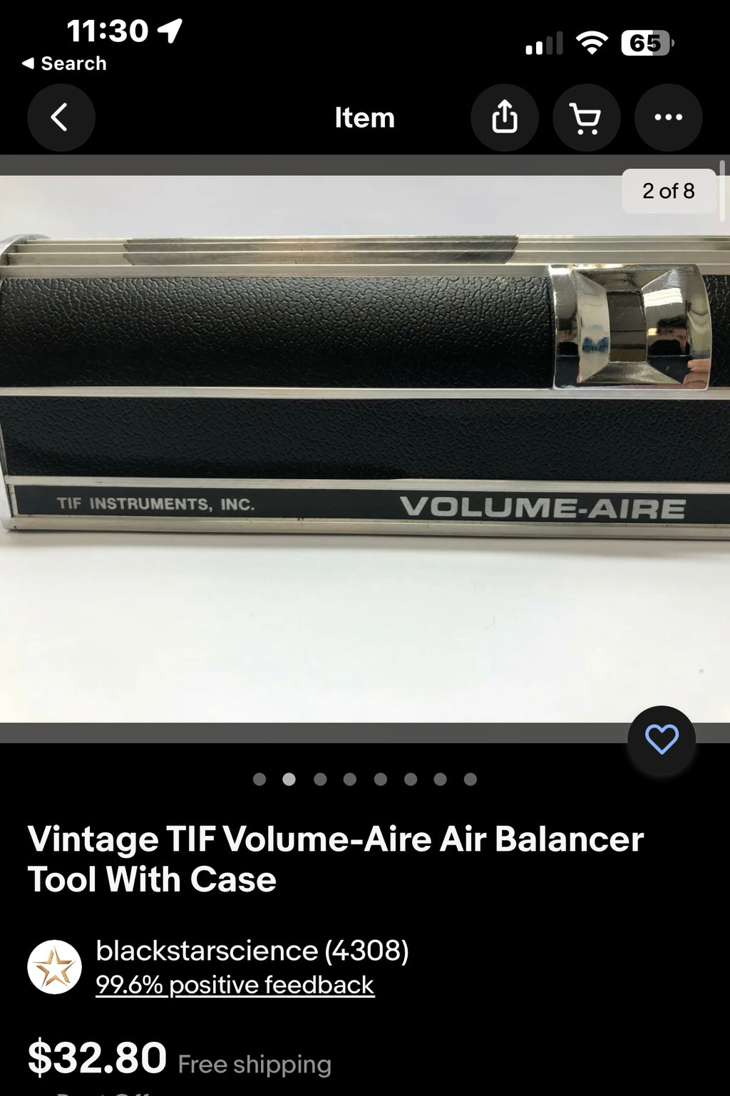 TIF Instruments VA105 Volume Aire Air Balancer Grill Diffuser