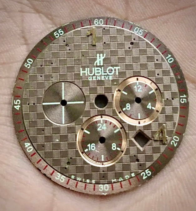 #773 Hublot Big Bang Chronograph, dial parts,100% Original 4 Restoration