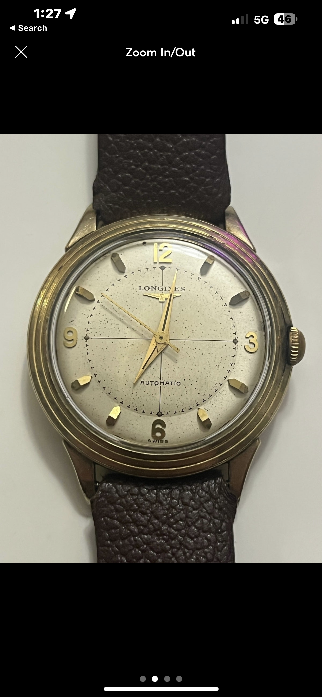 #369 Beautiful vintage 1940s Rare MEN'S PERFEX BEAVER RADO 17J Automatic wrist watch for Collector’s