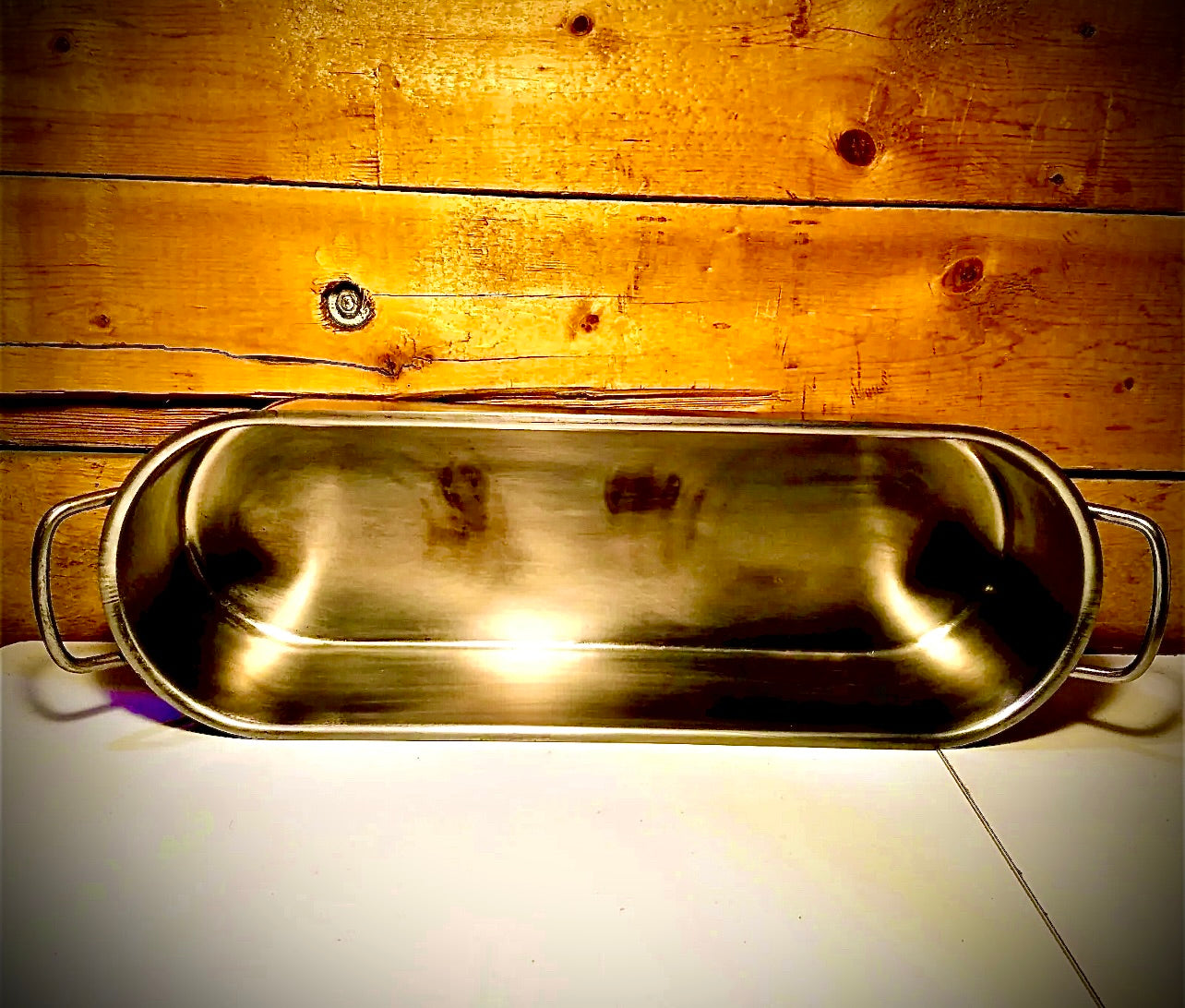 Inox 18" Fish Poacher 18c V I S Stainless Steel w/ Tray - Swanky Barn