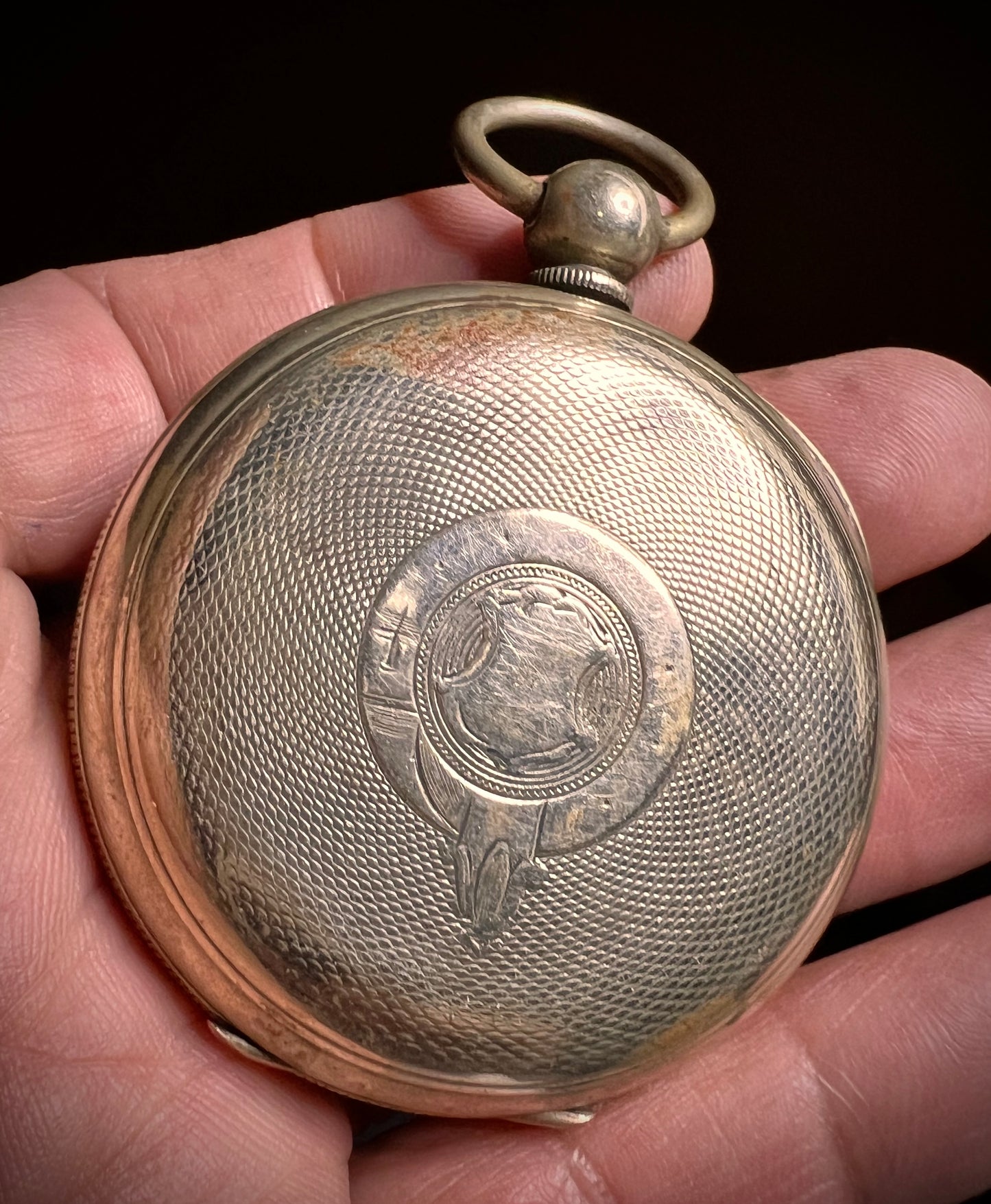 #700 Antique Men's Pocket Watch  By Elgin For Repair Or Parts