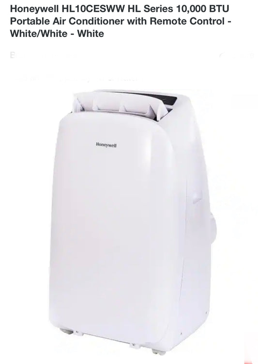 Honeywell HL10CESWW HL Series 10,000 BTU Portable Air Conditioner AC