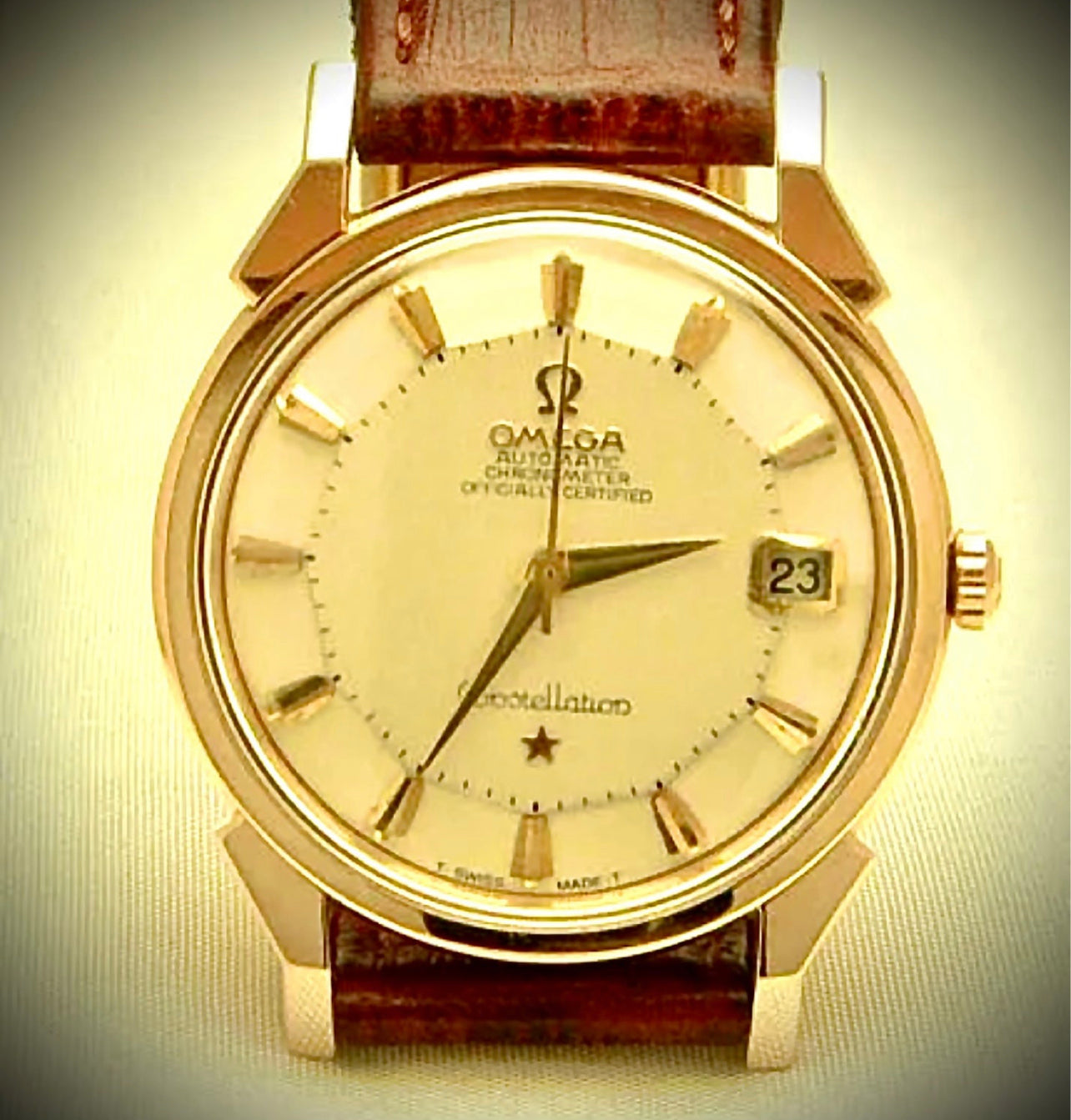 #427 OMEGA Constellation Gold filled beautiful wrist watch