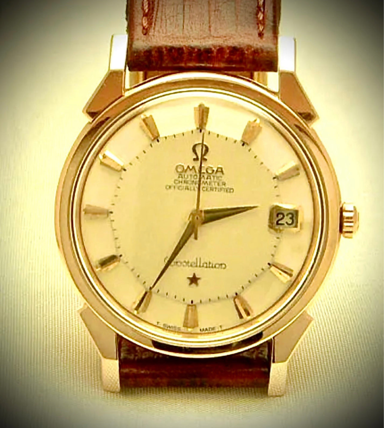 #427 OMEGA Constellation Gold filled beautiful wrist watch