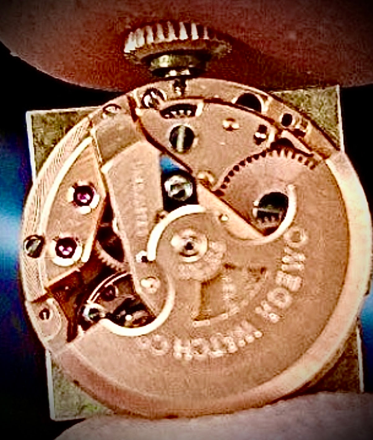 R#944 Omega ladymatic 17 jewels 14 Gold filled wrist watch