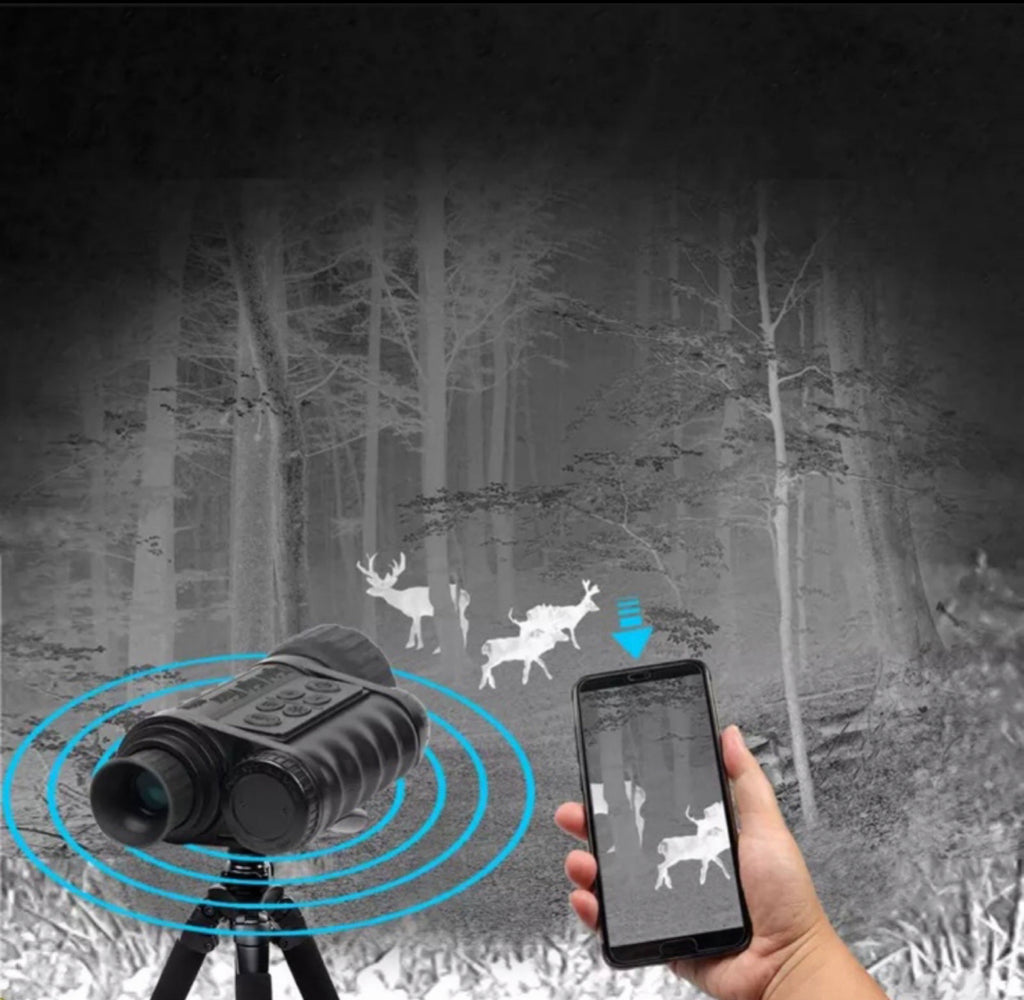 WG-50Plus 6x50mm WIFI Digital Night Vision Infrared IR Monocular w/32G & Camera