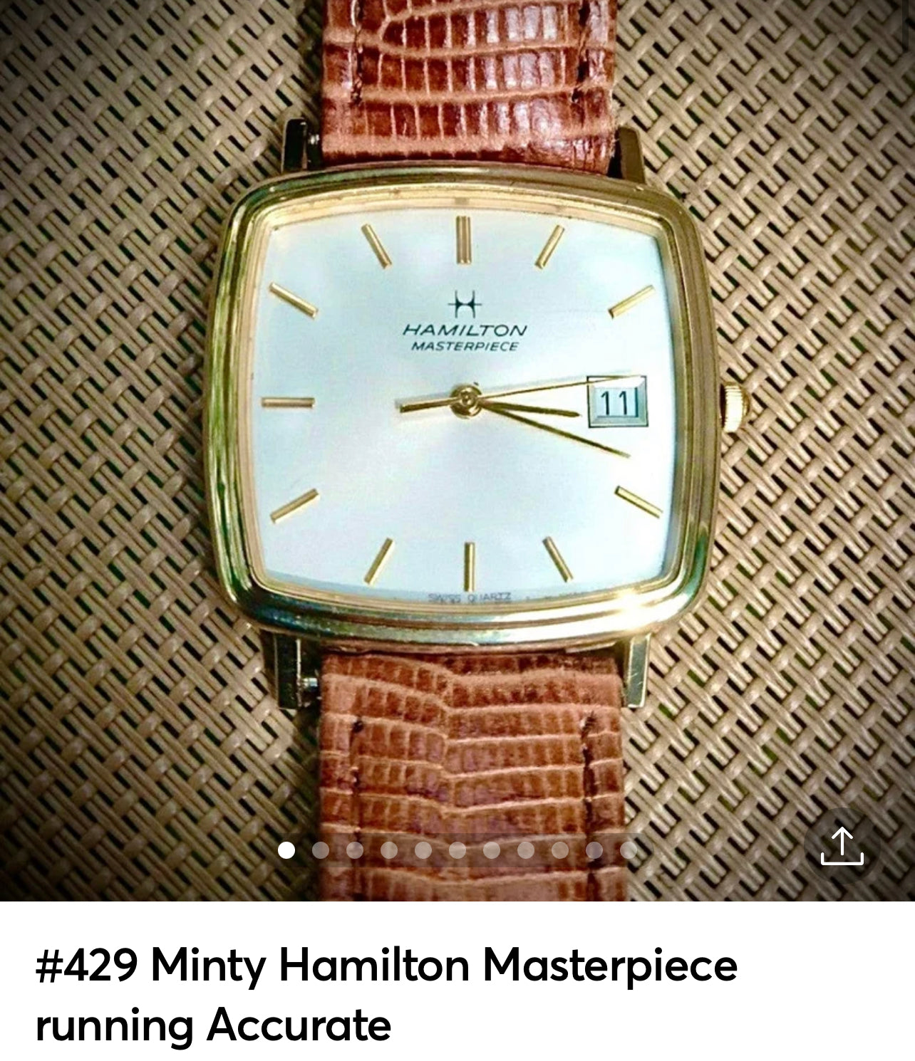 #429 Minty Hamilton Masterpiece running Accurately