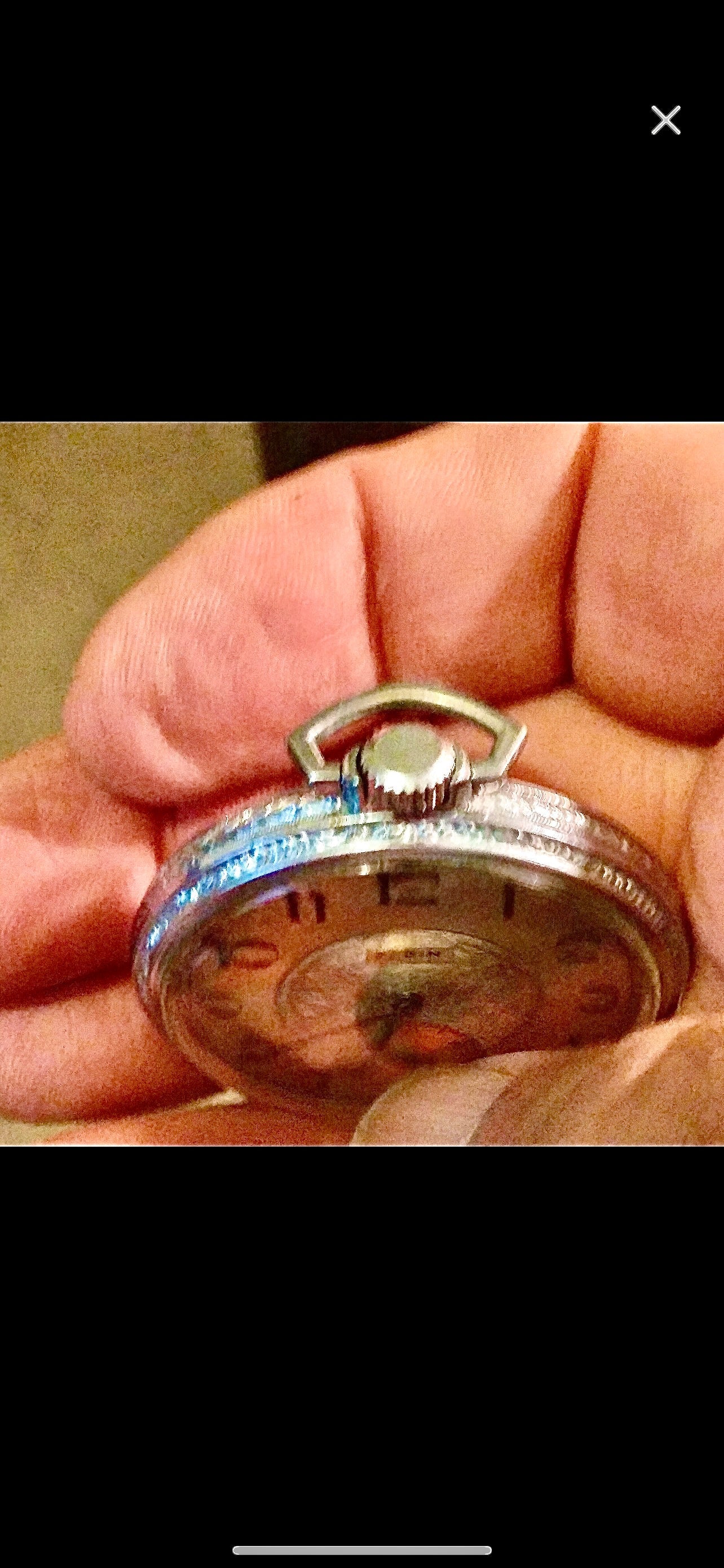 R#950 Vintage Elgin USA  Pocket watch  Movement serial 31150860  BASE METAL Case serial 3635458