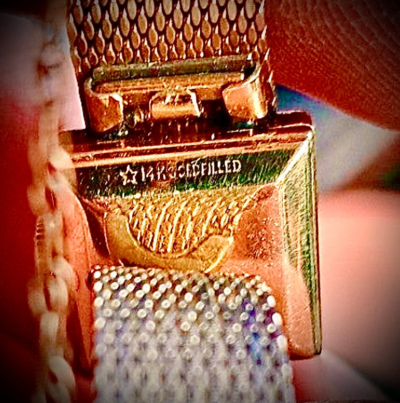 R#944 Omega ladymatic 17 jewels 14 Gold filled wrist watch