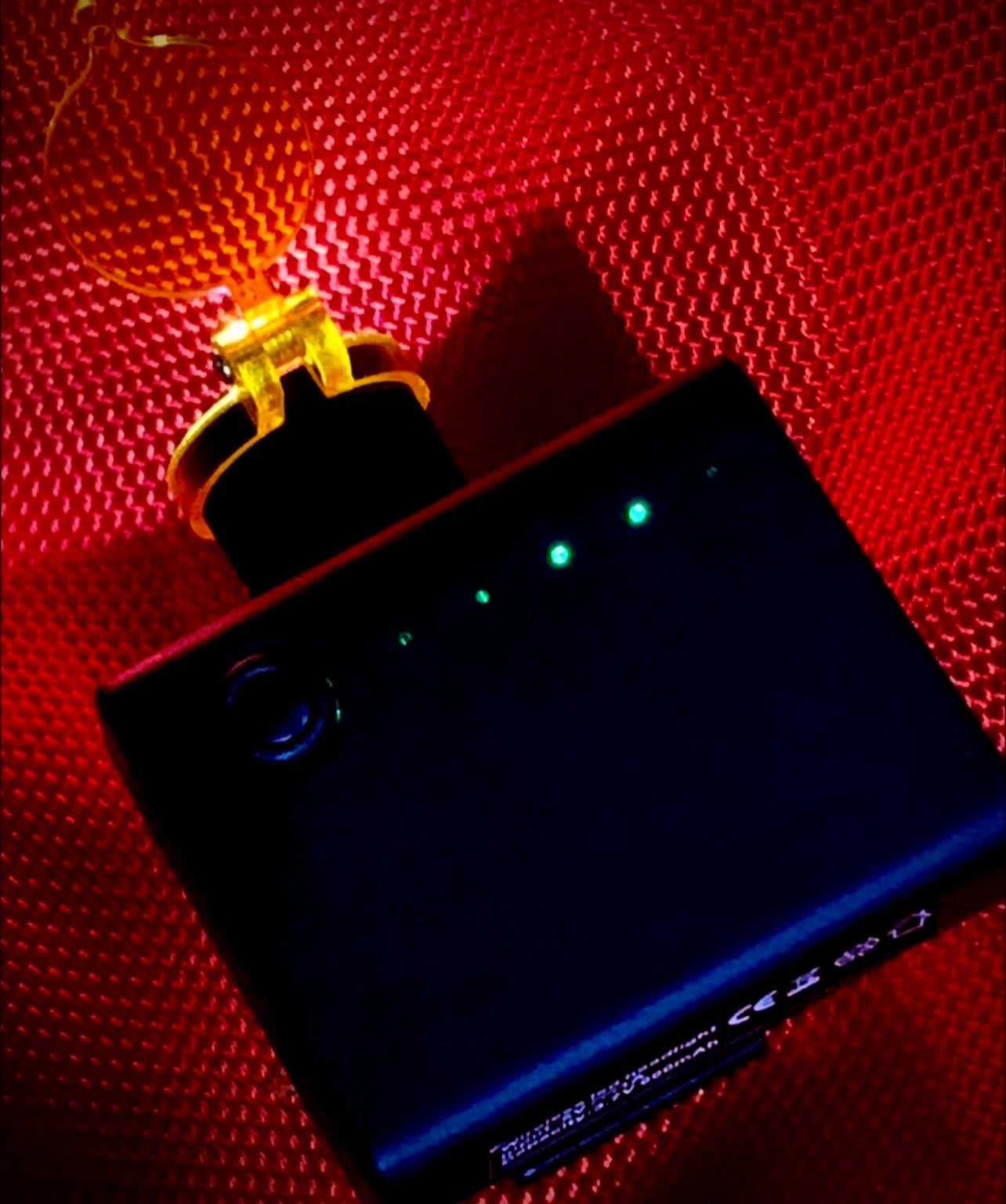 1 X Loaner Dental Loupes Wireless LED light System With Orange Filter, Charger and Carry Case Lightweight For DDS