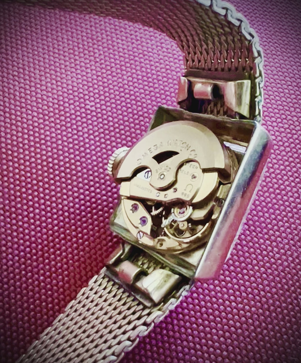 R#944 Omega ladymatic 17 jewels 14 Gold filled wrist watch