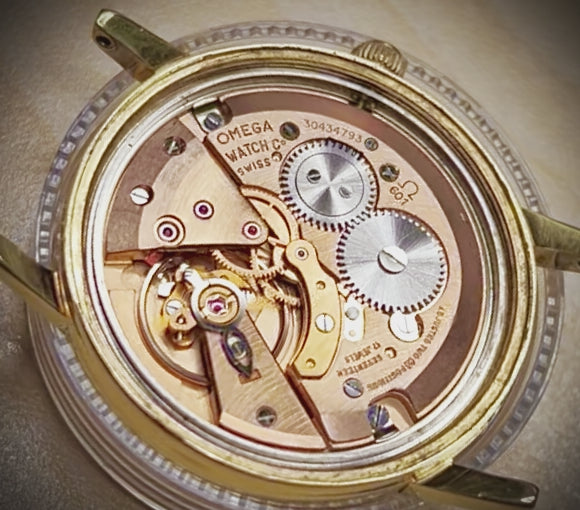 #602 GENEVE OMEGA Men's Watch Rare Vintage (Antique) Original Swiss Made