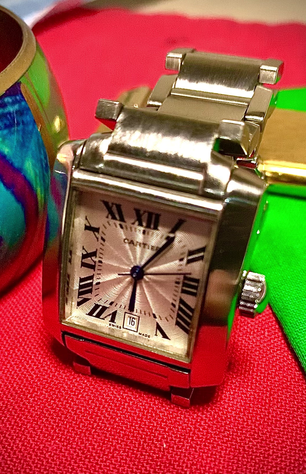 #659 Cartier swiss made Quartz Anna